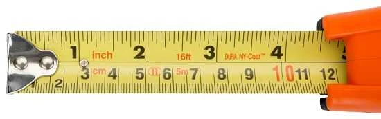 8 m Bahco ritininė juosta [MTB-8-25-M-E], metrinė, magnetinė