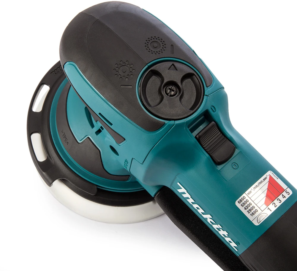 Makita BO6050J Ekscentrinis šlifuoklis, 750 W, 1600-6800 min-1, 5,5 mm, 2,6 kg