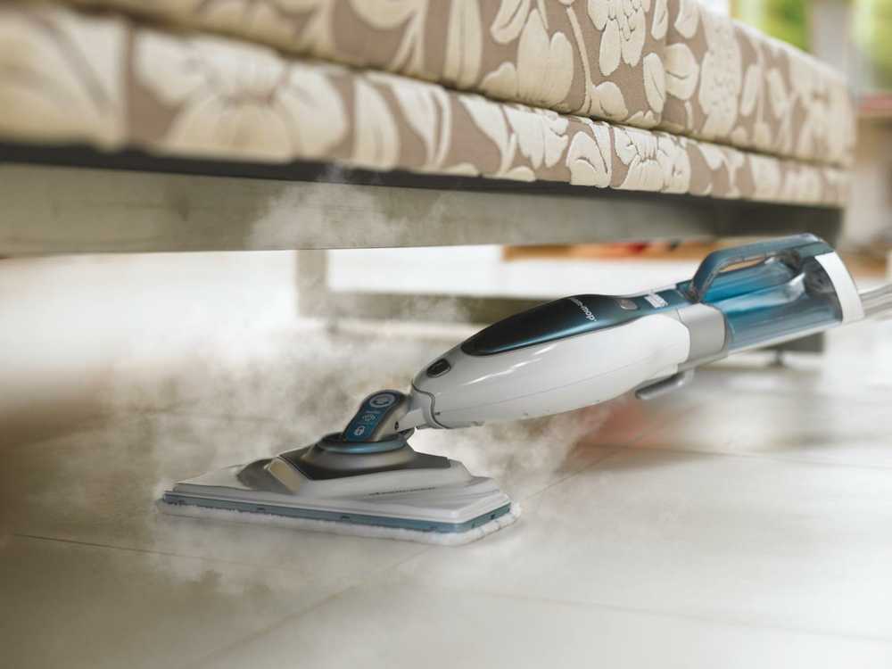 Dulkių siurblys Black & Decker „Juodas & Decker“ garinė šluota 1600 W Juodas & Decker [FSM1630-QS]