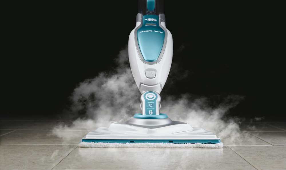 Dulkių siurblys Black & Decker „Juodas & Decker“ garinė šluota 1600 W Juodas & Decker [FSM1630-QS]