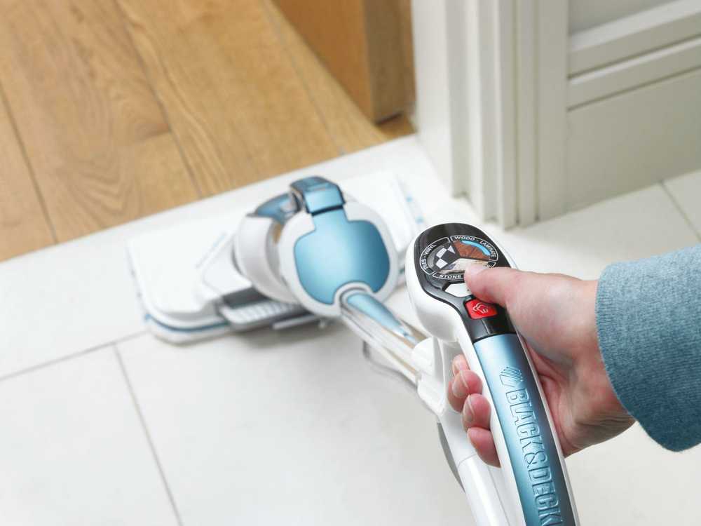 Dulkių siurblys Black & Decker „Juodas & Decker“ garinė šluota 1600 W Juodas & Decker [FSM1630-QS]