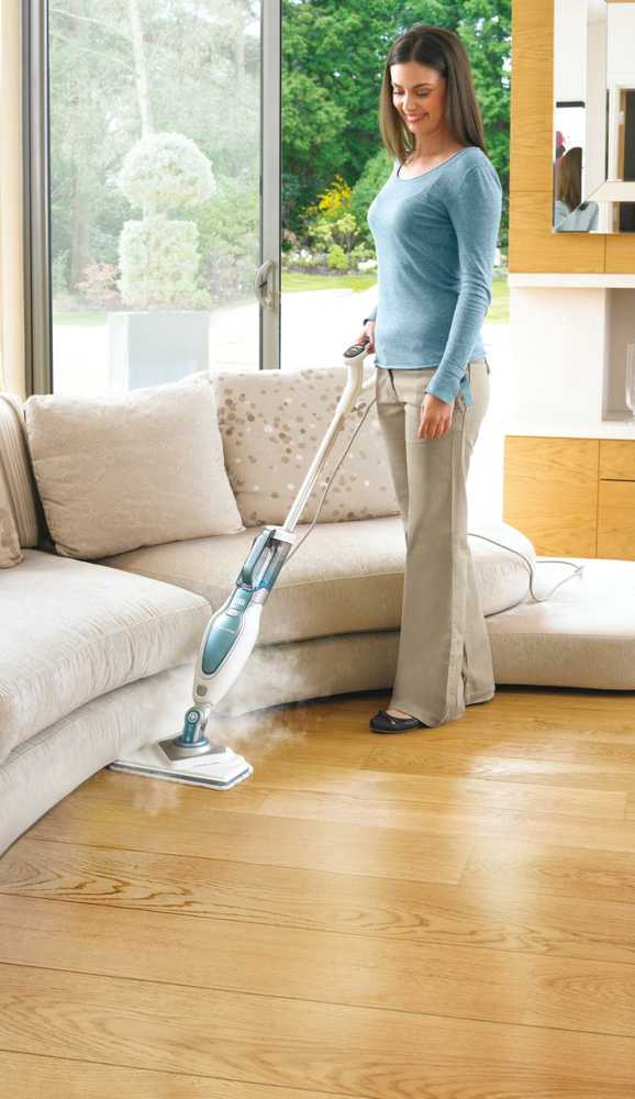 Dulkių siurblys Black & Decker „Juodas & Decker“ garinė šluota 1600 W Juodas & Decker [FSM1630-QS]