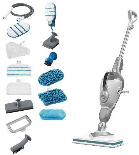 Black & Decker Juodas & Decker Garo valytuvas Juodas & Decker BHSM1615DSG-QS; 1600 W