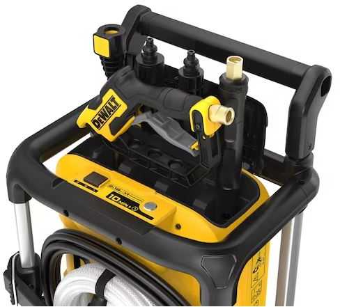 Dewalt aukšto slėgio plovykla DCMPW1600N 2x18V, max 110bar, be akumuliatoriaus ir kroviklio