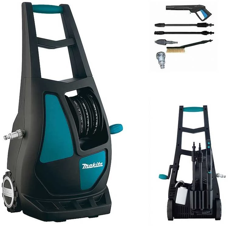 Makita HW132 slėgio plovimo mašina Upright Electric 420 l/h 2100 W