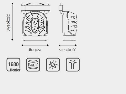 Makita kelių apsaugų techninė schema ir specifikacijos