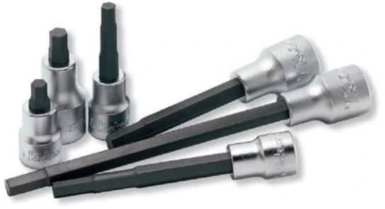 1/2" rankinis lizdas su šešiakampiu raktu 12/160 mm, Koken [4010M-160 12]