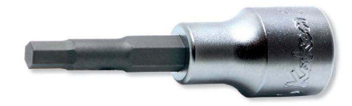 1/2" rankinis lizdas su 8/75 mm šešiabriauniu antgaliu, Koken [4010M-75 8]