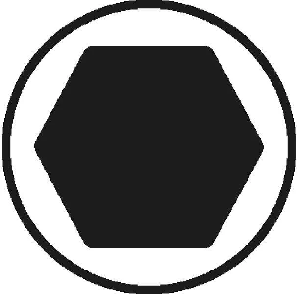Bahco Hexagonal tip socket driver 7993M 19mm 1"