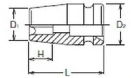 3/4" smūginė Torx galvutė KOKEN 16425 E22