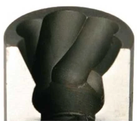Pasukamas smūginis lizdas, kvadratinis ištraukiklis 1/4 colio, 10 mm dydžio, Koken [2127 10]
