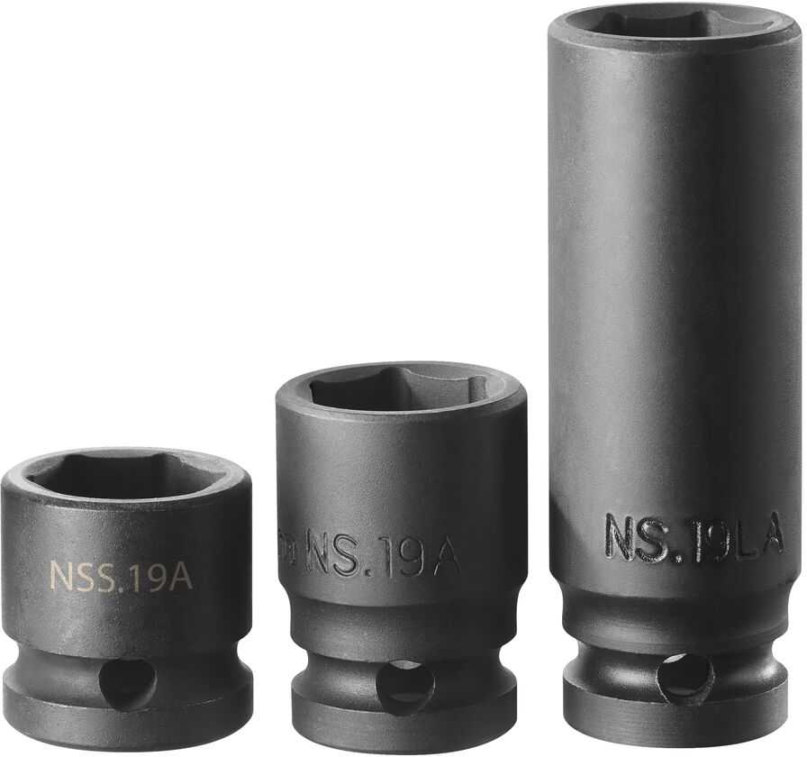 Smūginė sukimo galvutė Facom NS.19LA; 1/2''; 19 mm; 85 mm