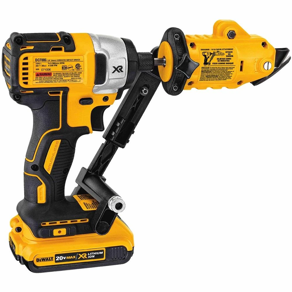 DeWALT suktuvo adapteris skardai kirpti DT70620