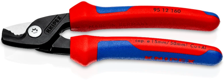 Kabelio kirpimo žirklės Knipex 9512160; 160 mm
