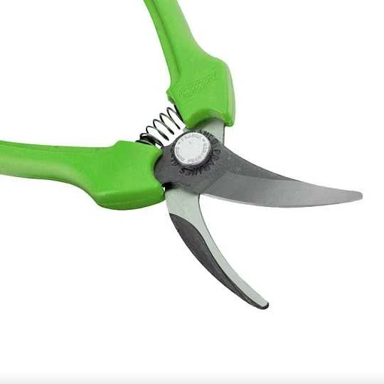 floristinės žirklės, pjovimo skersmuo 10mm, Bahco [P123-Žalias-B6] žalia rankenos