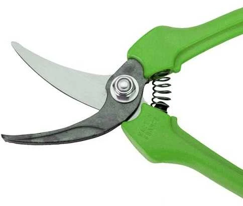 floristinės žirklės, pjovimo skersmuo 10mm, Bahco [P123-Žalias-B6] žalia rankenos