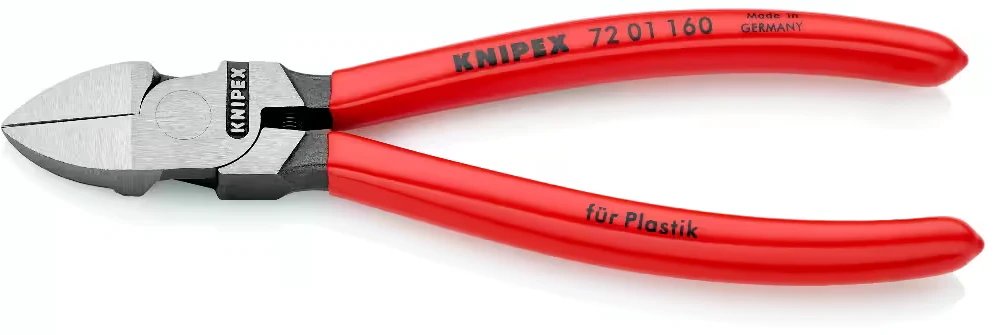 Kirpimo replės plastikui ir švinui KNIPEX 7201