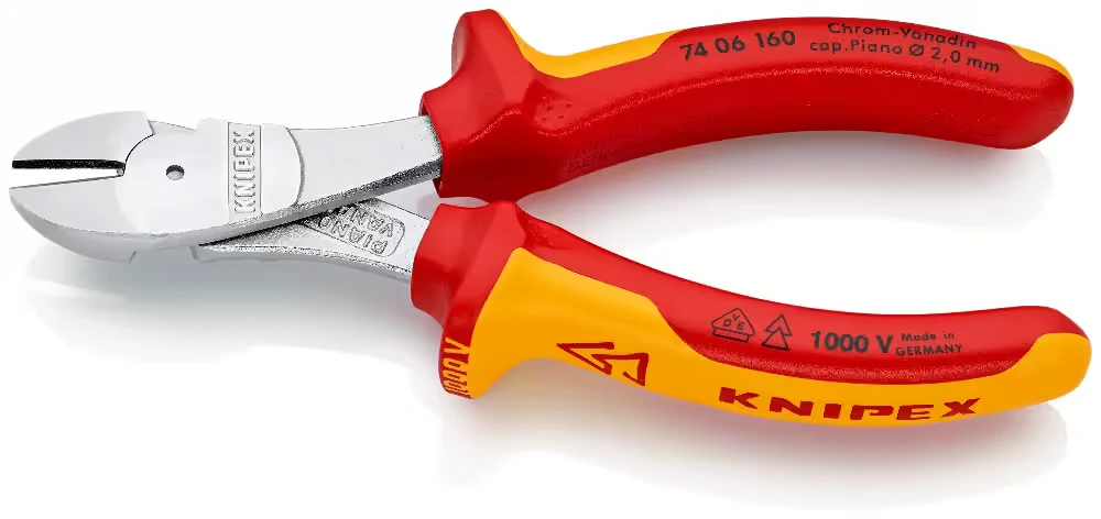 Didelės svertinės jėgos kirpimo replės KNIPEX 7406160