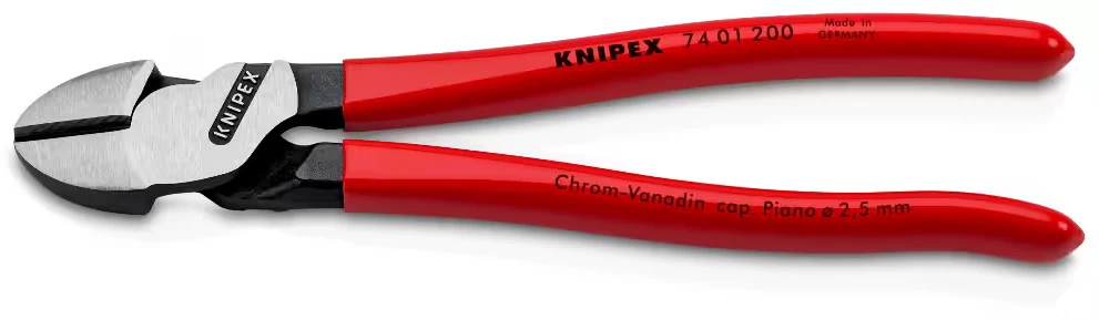 Didelės svertinės jėgos kirpimo replės KNIPEX 7401200