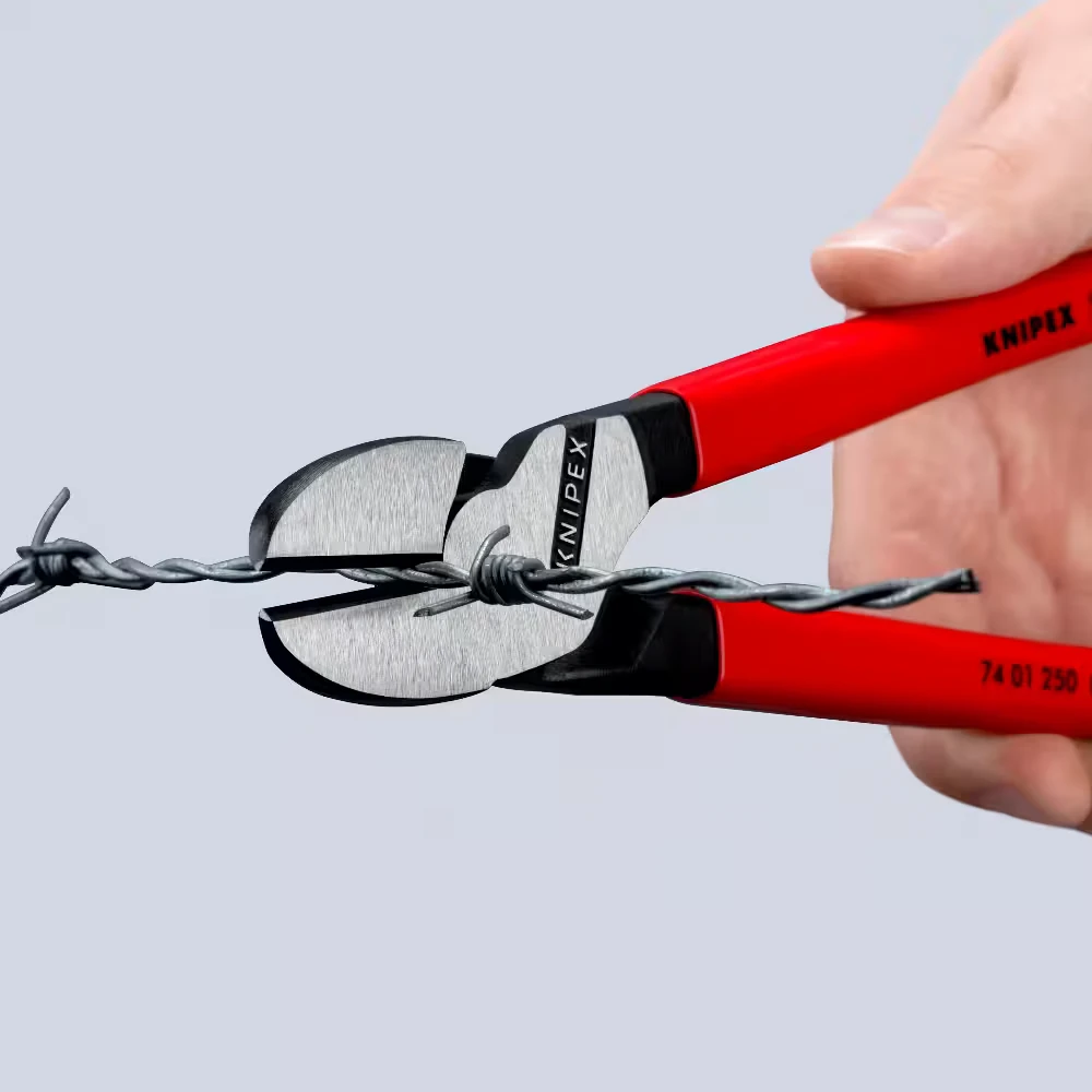 Didelės svertinės jėgos kirpimo replės KNIPEX 7401250