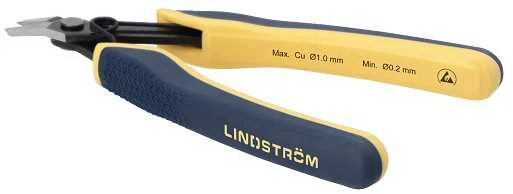 Bahco Šoninio kirpimo replės 0.2-1.6mm Lindström EDGE Flush Edge, smailėjančios
