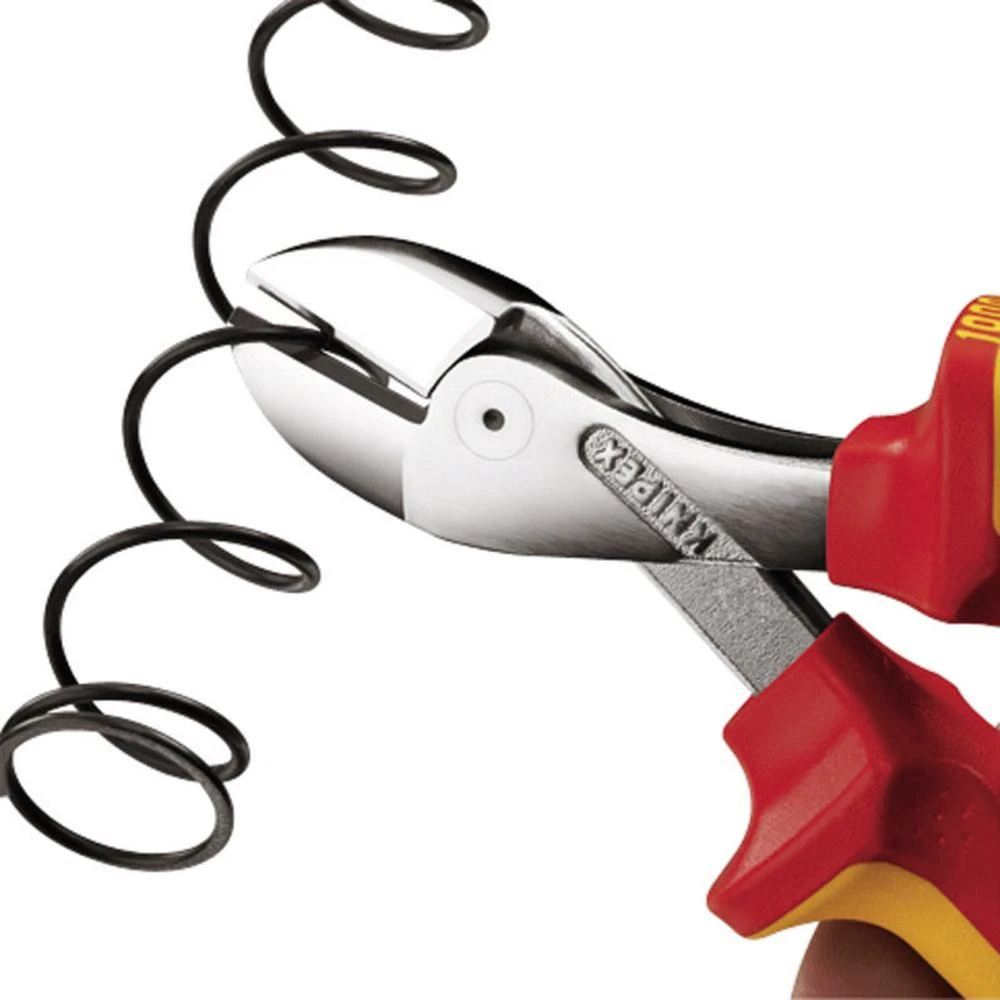 Žnyplės šoninio kirpimo X-Cut 160mm VDE, Knipex