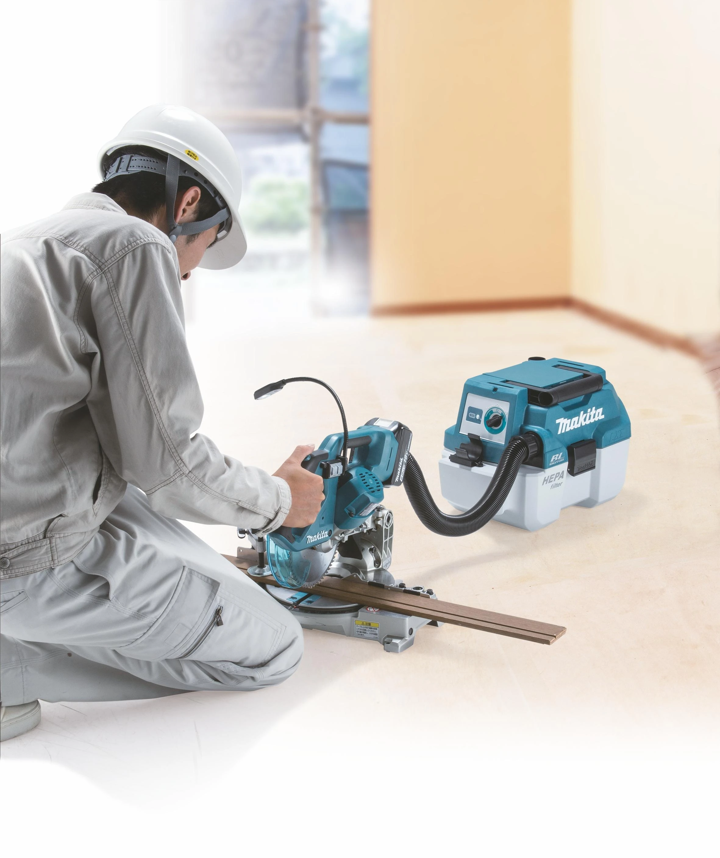 Makita DVC750LZX1 dulkių siurblys (be akumuliatorių ir kroviklio)