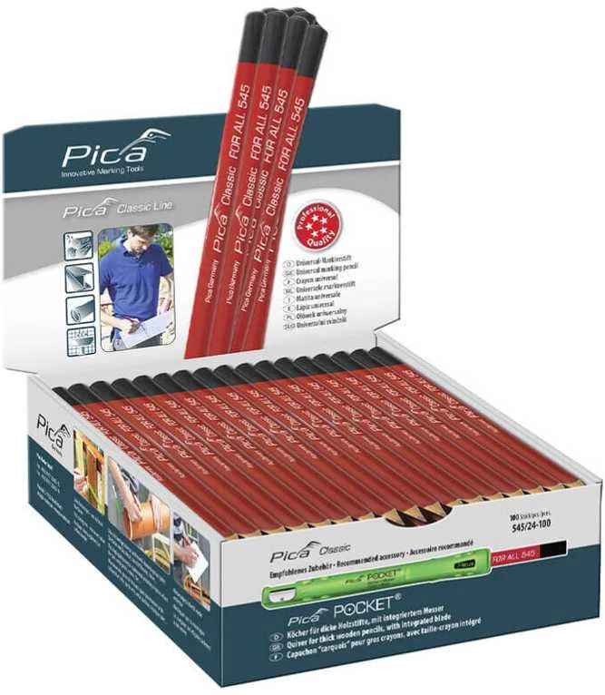 Universalus trikampis pieštukas, Classic, 2B, PICA [545/24-100]