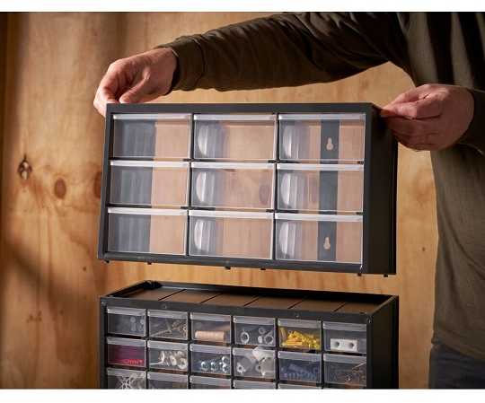 STANLEY ORGANIZATOR STOJĄCY 9 stalčiai