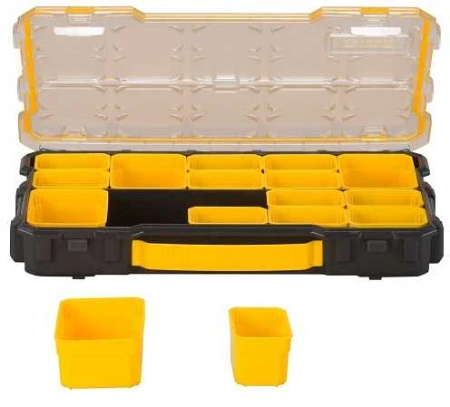 Stanley įrankių priedų ir tvirtinimo dalių dėtuvė Fatmax Pro 2/3, 14 skyrių  SFMST1-75779