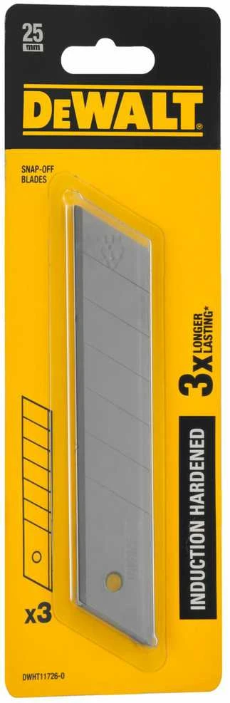 DEWALT AŠMENYS 25mm GRŪDINTI 3vnt.
