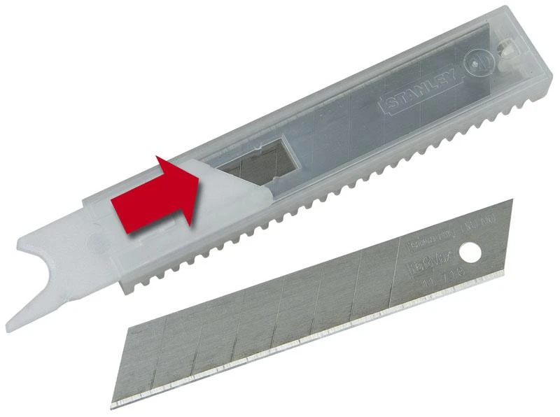 Stanley FatMax atsarginiai 18mm peiliukai su dozatoriumi