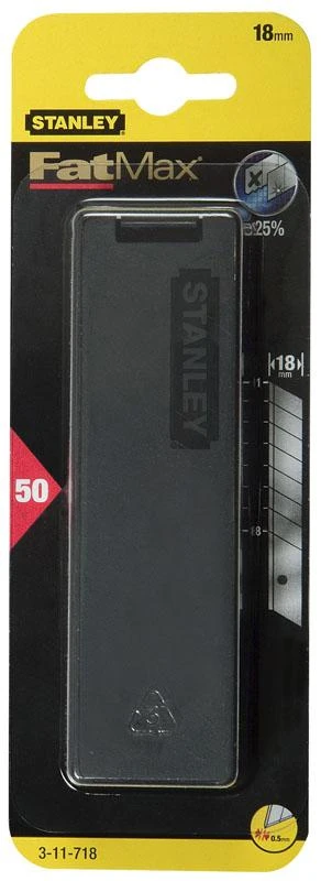 STANLEY OSTRZA ŁAMANE 18mm 50szt. FATMAX