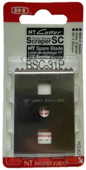 Nt Cutter Atsarginis dantytas peilis grandikliui SC-2P, 36 mm, NT pjaustytuvui [BSC-31P] 2 vnt.