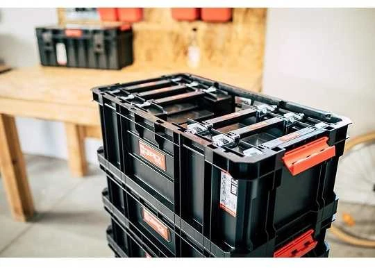 Q-Brick MULTI System TWO BOX 200 dėžė su 6 dėtuvėmis