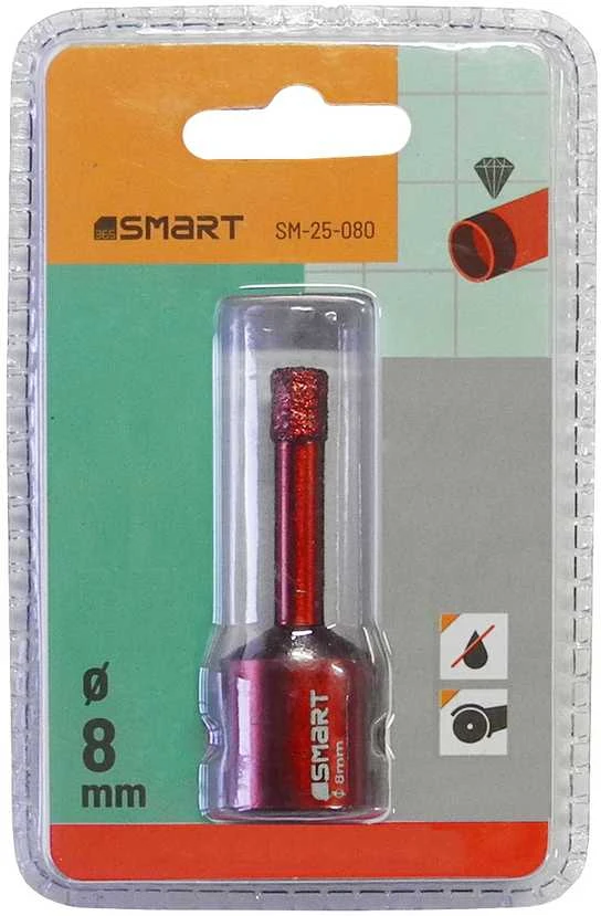 365 Smart Smart Išmanusis deimantinis grąžtas akmens masės dirbiniams 8,0 mm SM-25-080
