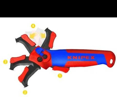 Peilis kabeliui KNIPEX 1650145SB