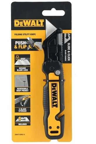 DeWalt sulankstomas peilis su trapecijos formos ašmenimis - DWHT10992-0
