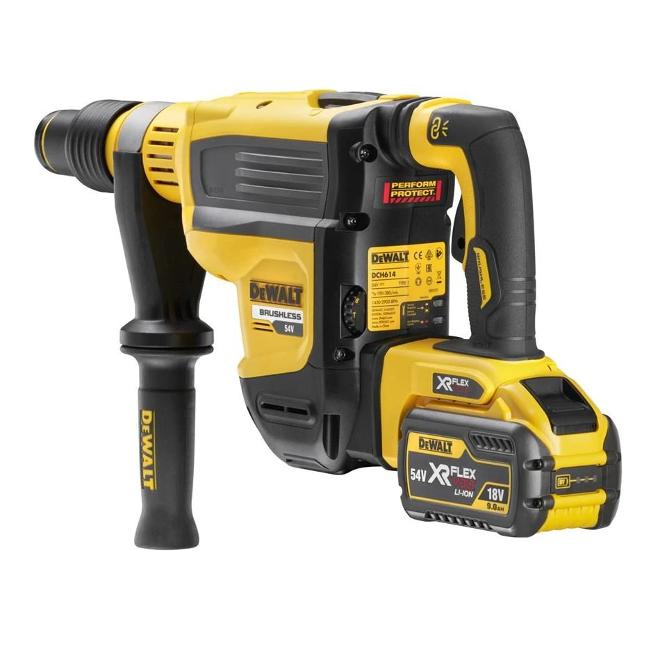 Perforatorius DeWalt DCH614X2-QW FlexVolt; 10,5 J; SDS-max; 54 V; 2x9,0 Ah akum.