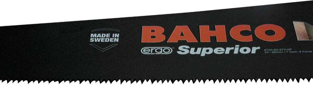 Bahco Superior įrankių dėžės pjūklas 600 mm