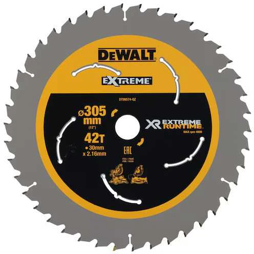 Pjovimo diskas medienai DeWalt DT99574-QZ; 305 mm