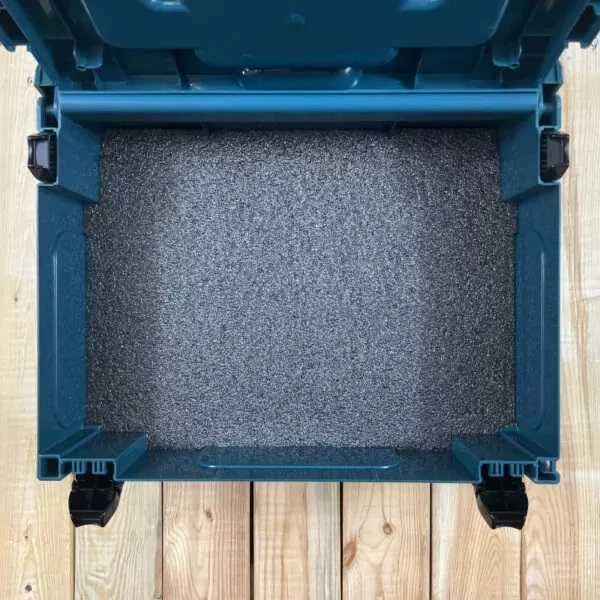 putplastis Makita Makpac įrankių dėžei, grafito-mėlyna, LeanCraft [LF-AB-MAKITA] LeanFoam