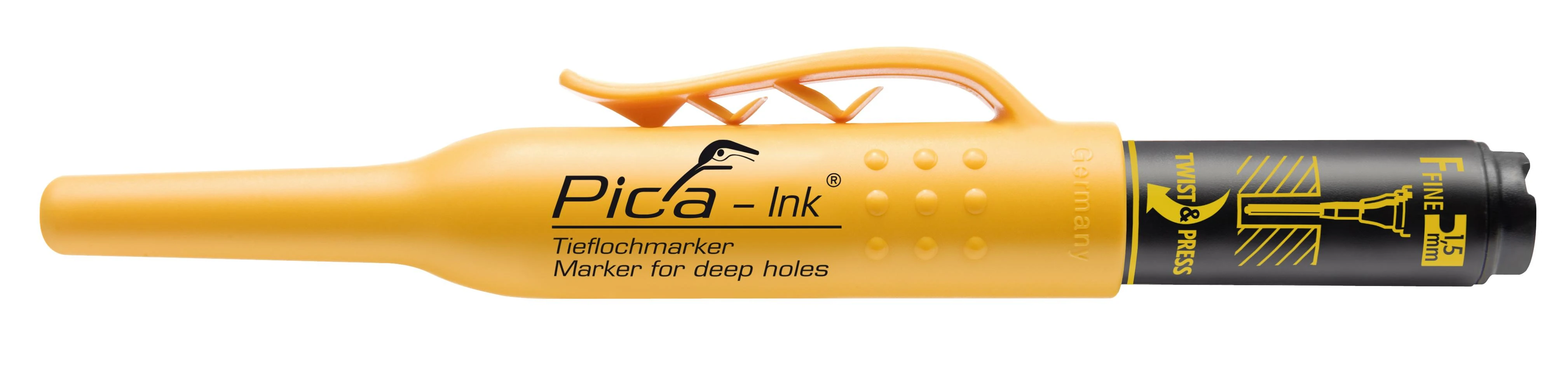 Pica Deep Hole Marker zymeklis, juodos spalvos, 1 vnt.