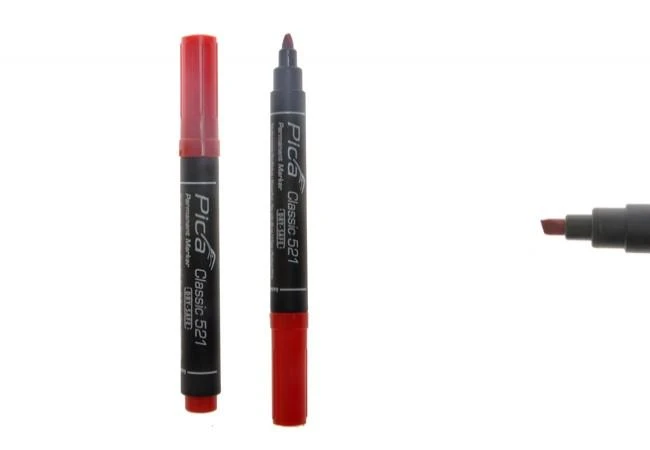 PICA MARKER CLASSIC 521 Raudonas ŚCIĘTY