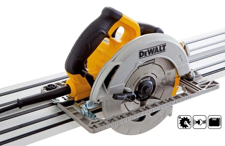 Elektrinis diskinis pjūklas DEWALT DWE576K, 1600W, 61 mm
