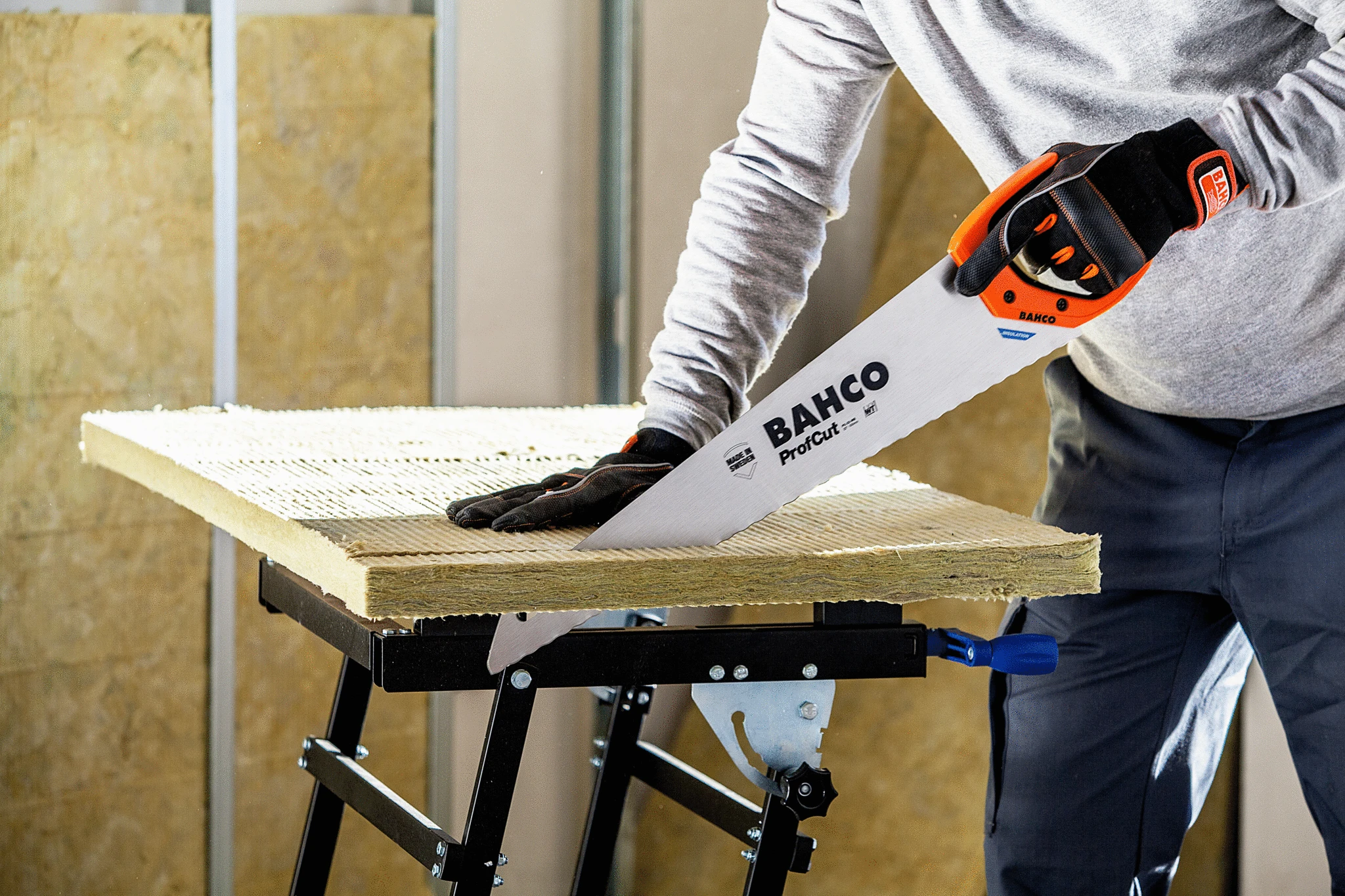 Pjūklas apšiltinimo medžiagoms 550mm BAHCO
