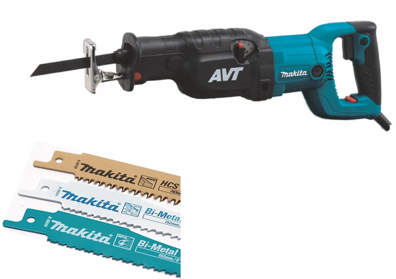 Makita Tiesinis pjūklas JR3070CT 1 510 W • 0 – 2 800 min⁻¹ • 32 mm