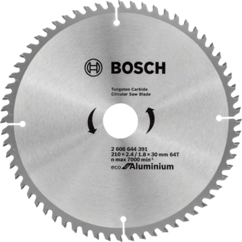 Pjovimo diskas Bosch Eco for Aliuminio 2608644391; 210x30 mm; Z64