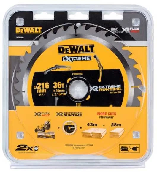 Pjovimo diskas medienai DeWalt DT99569-QZ; 216x30 mm; Z36