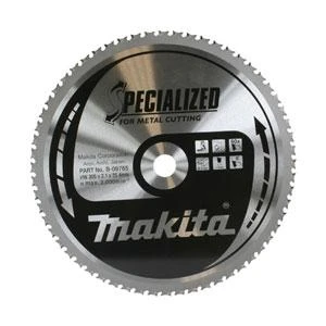 Makita T.C.T. pjūklas SPECIALIZED 305X2.3X25.4mm -5° T78 B-09793 T.C.T • 305 x25.4 mm • T78 • -5° • Metalui